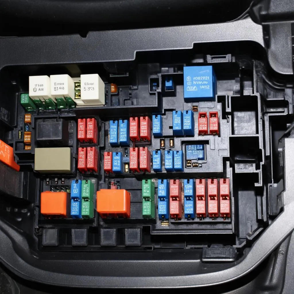 2007 Honda Fit Fuse Box